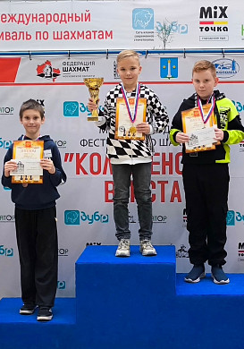 Маленький шахматист из Иванова выиграл детский этап Кубка России